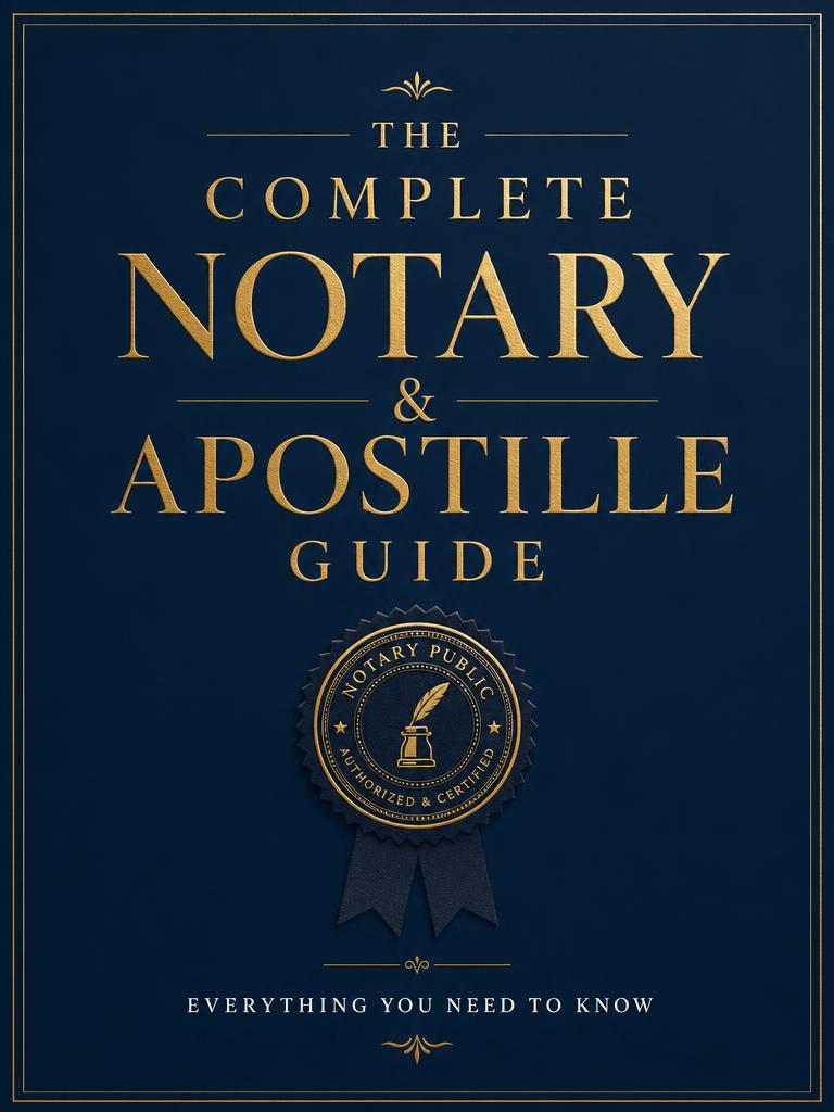 The Complete Notary & Apostille Guide ebook cover